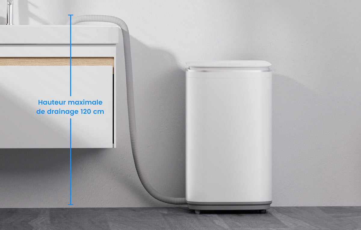 Drainage vers le Haut Jusqu'à 120 cm