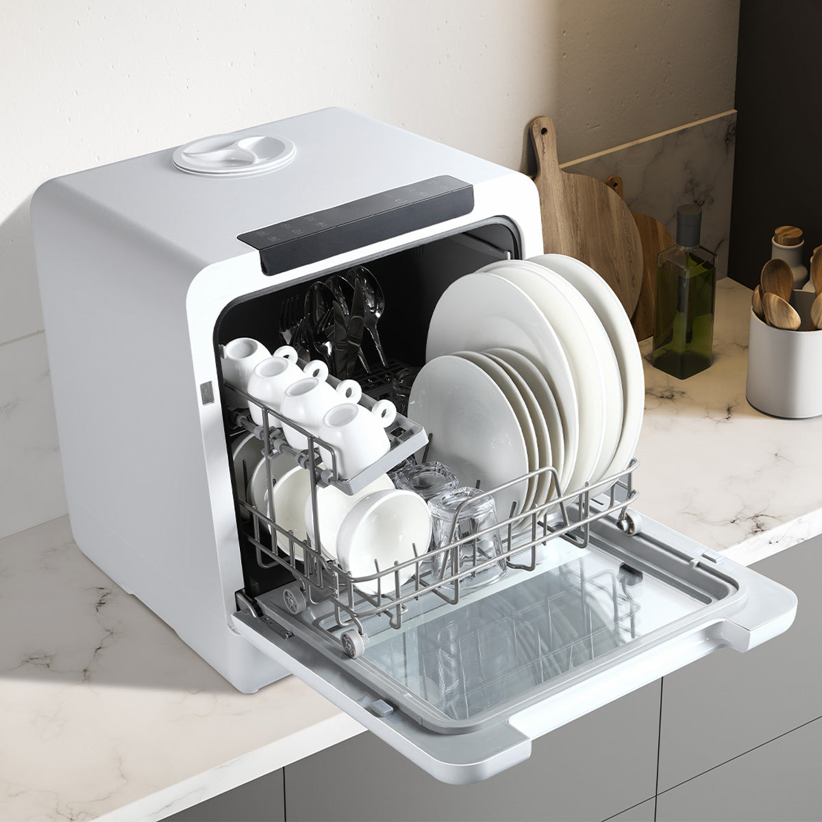 Countertop Dishwasher Small Built In Dishwasher Best Portable